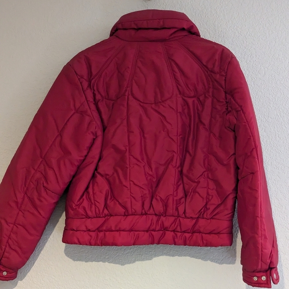 VINTAGE Bogner Cherry Red Winter Coat!😍💗 - Picture 2 of 12